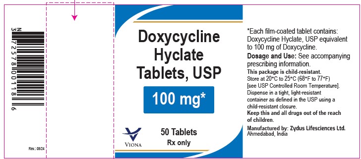 Pill image for Doxycycline Hyclate Tablets