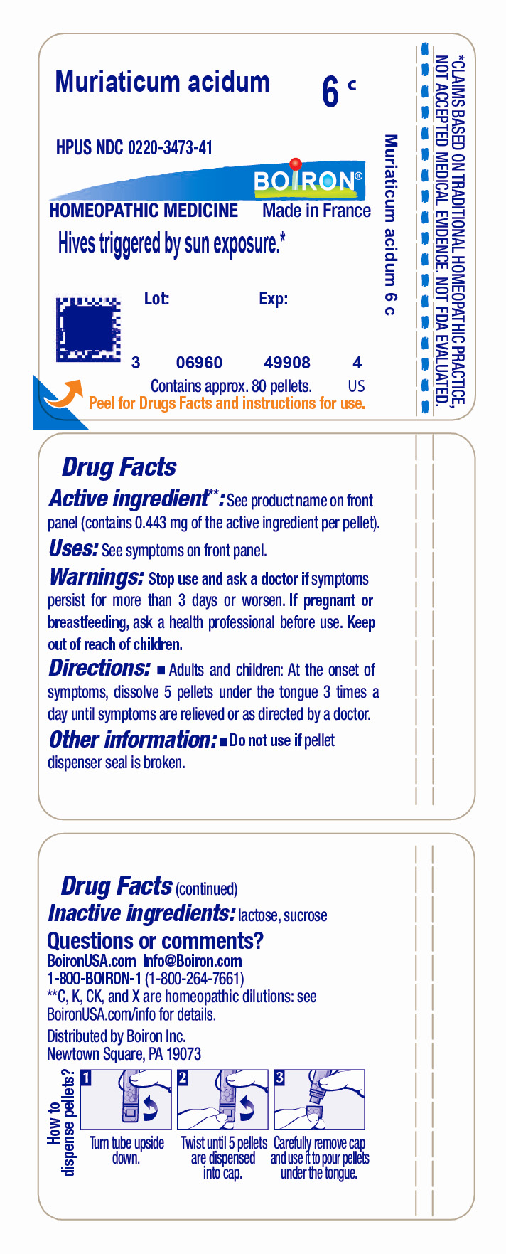 Pill image for Muriaticum Acidum 6c
