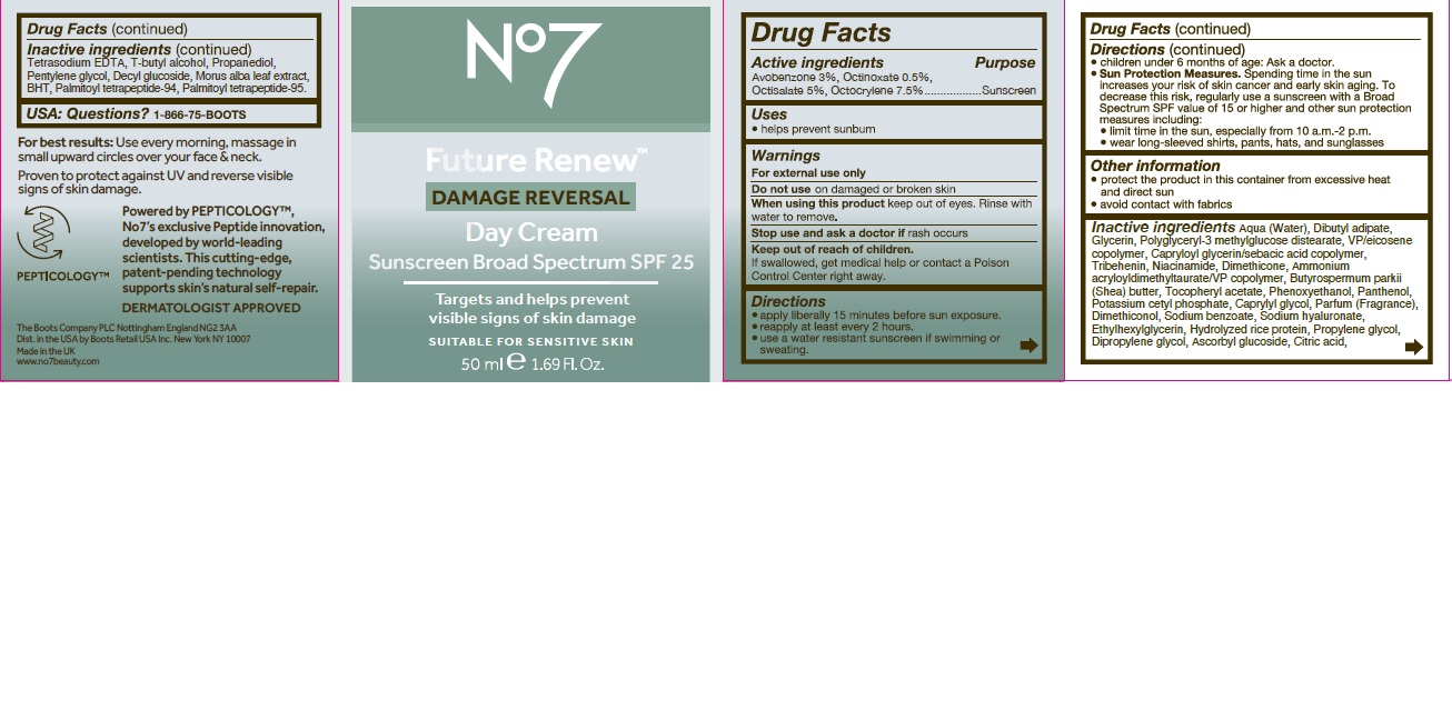 Pill image for No7 Future Renew Damage Reversal Day Cream Sunscreen Broad Spectrum Spf 25