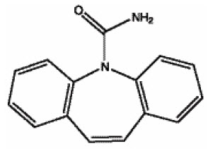 Pill image for carbamazepine tablets usp, 200 mg