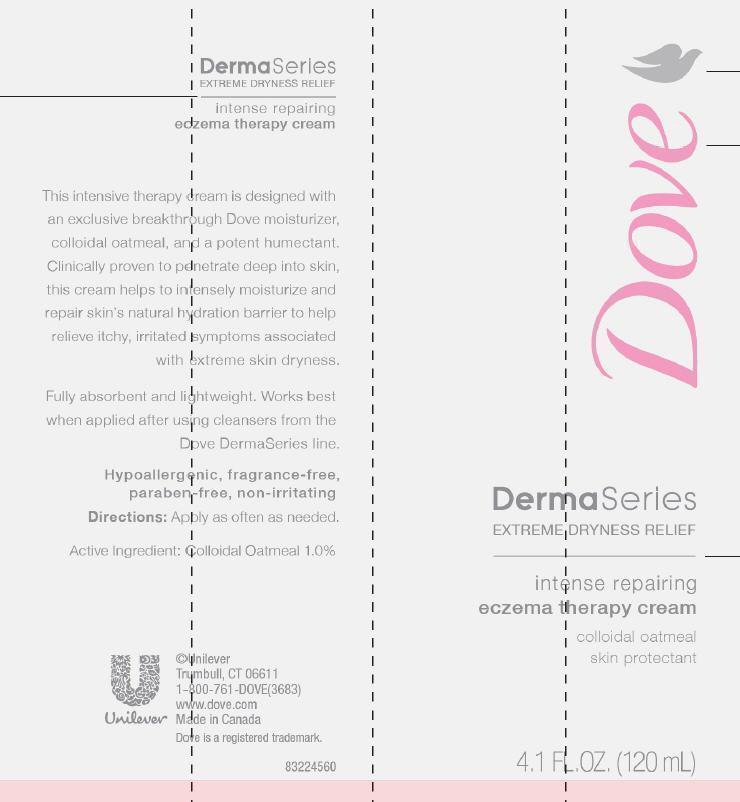 Pill image for Dove Dermaseries Eczema Therapy Cream