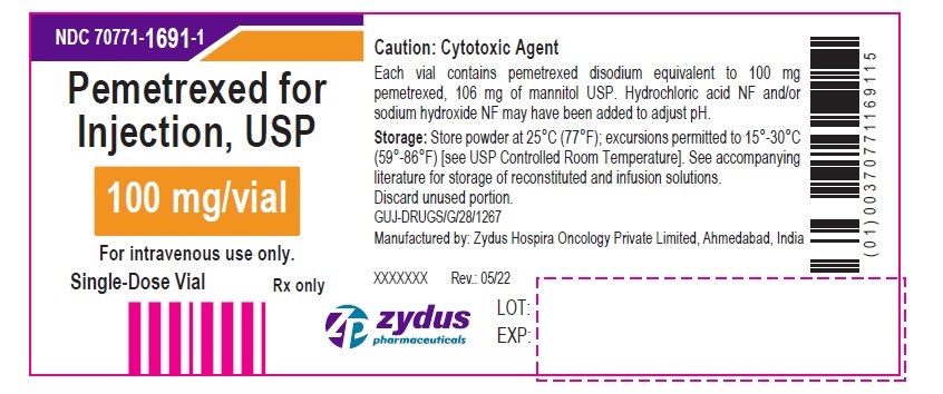 Pill image for Pemetrexed For Injection, For Intravenous Use