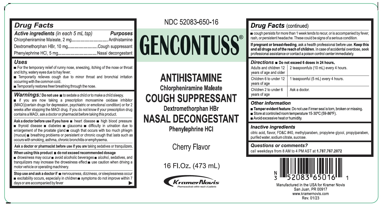 Pill image for Gencontuss®