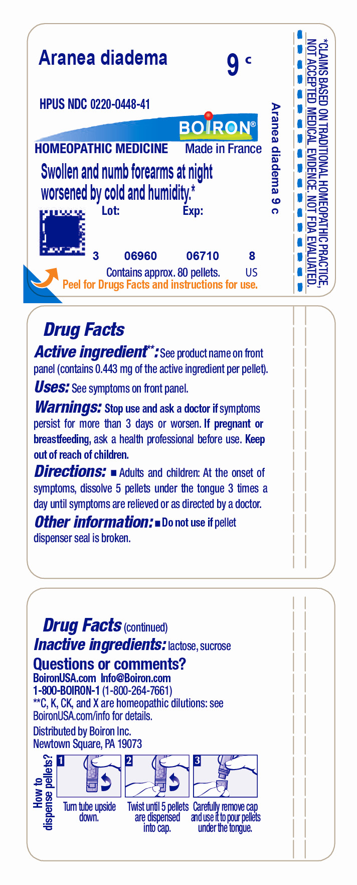 Pill image for Aranea Diadema 9c