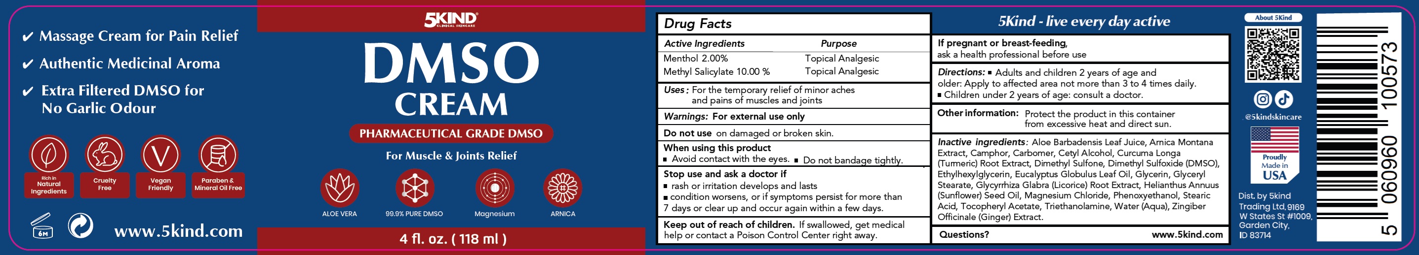 Pill image for 5kind Dmso Cream