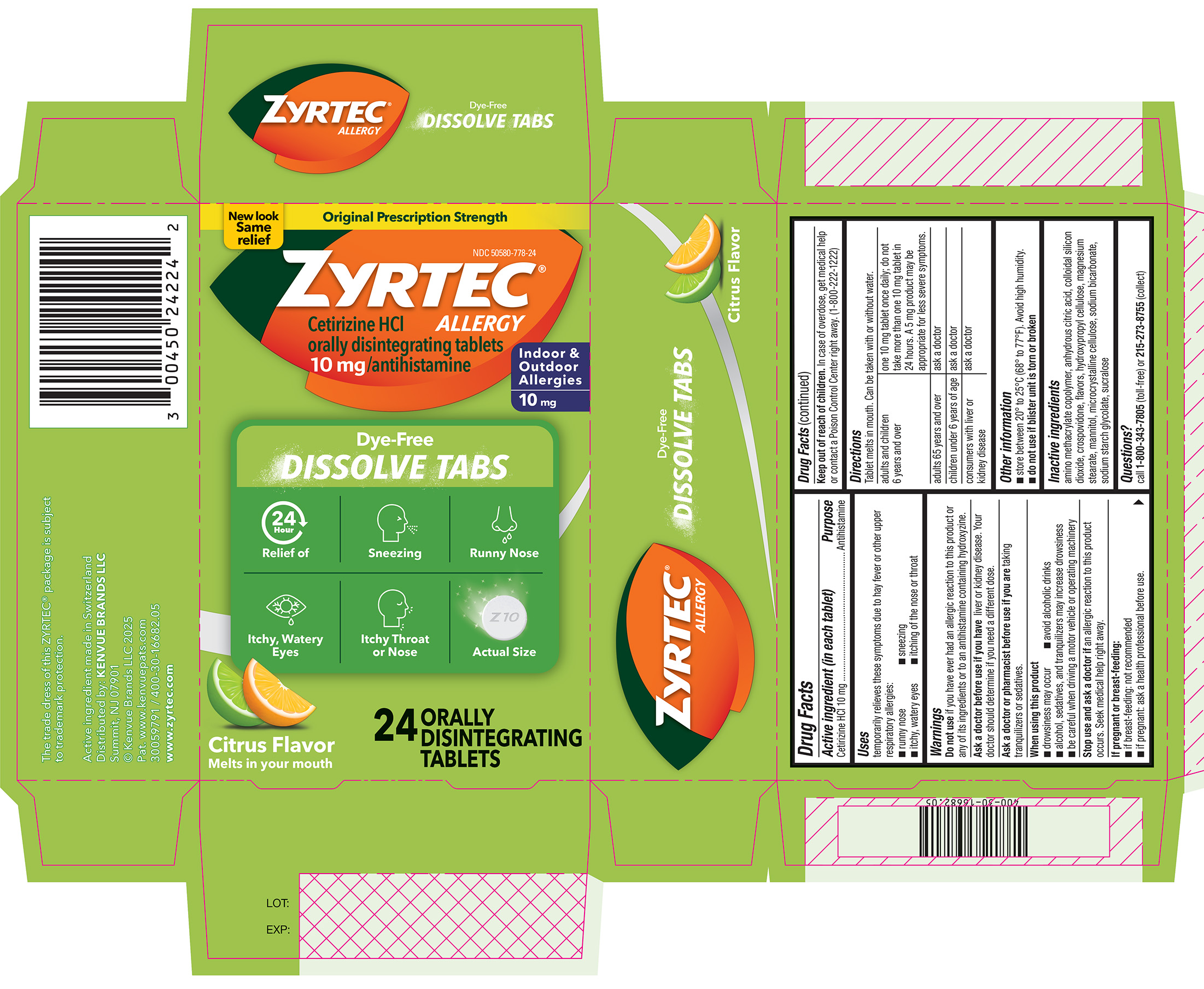 Pill image for Zyrtec Allergy