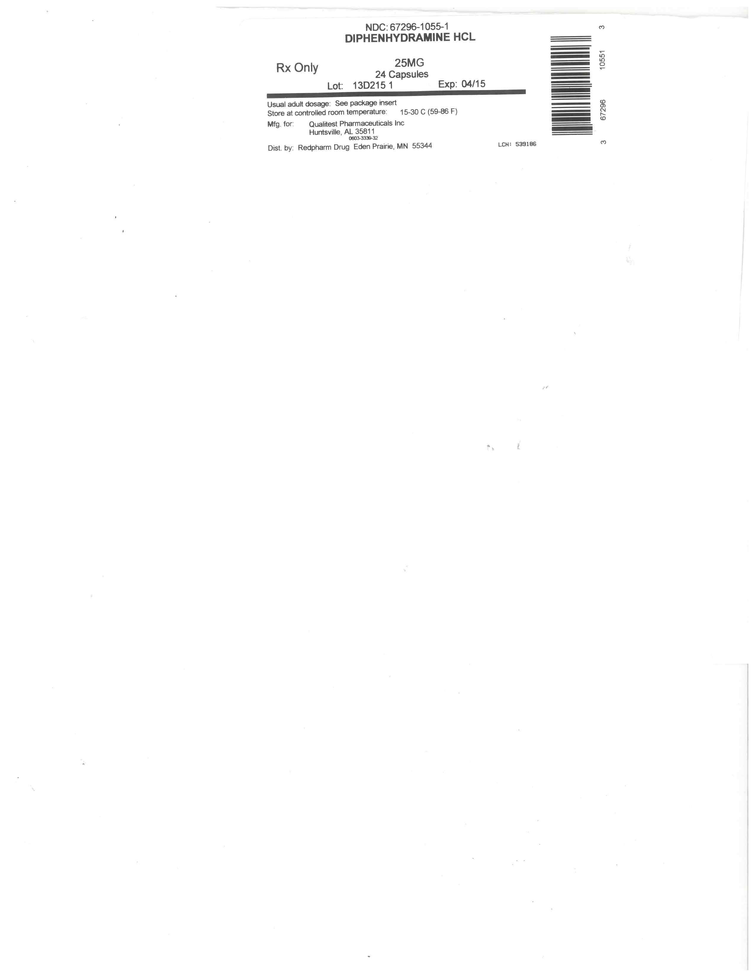 Pill image for Diphenhydramine