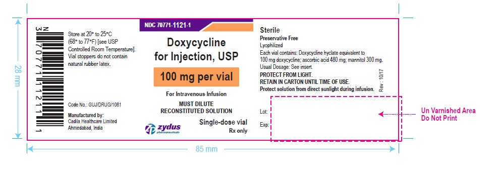 Pill image for Doxycycline For Injection Usp