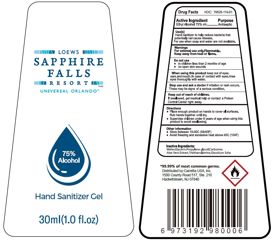 Pill image for Loews Sapphire Falls Hand Sanitizer Gel