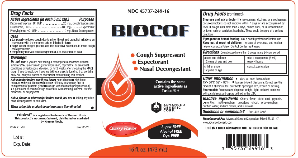 Pill image for Agc-biocof 249