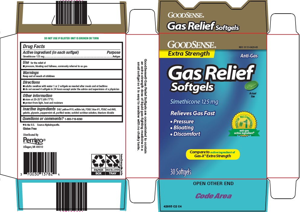 Pill image for Perrigo Gas Relief Drug Facts