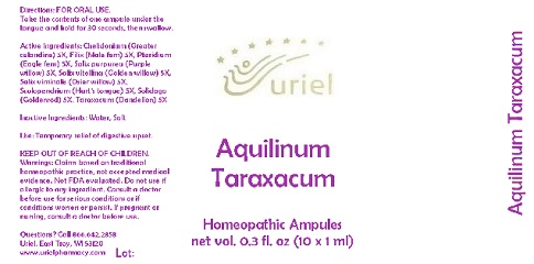 Pill image for Aquilinum Taraxacum