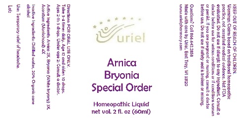 Pill image for Arnica Bryonia Special Order