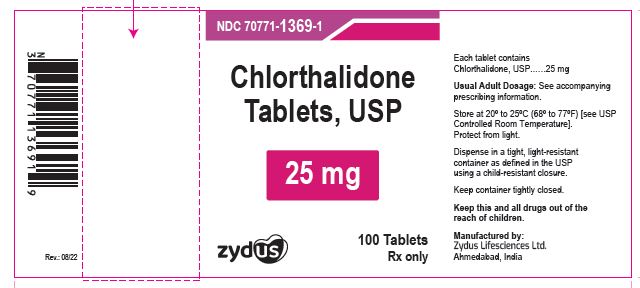 Pill image for Chlorthalidone Tablets, Usp