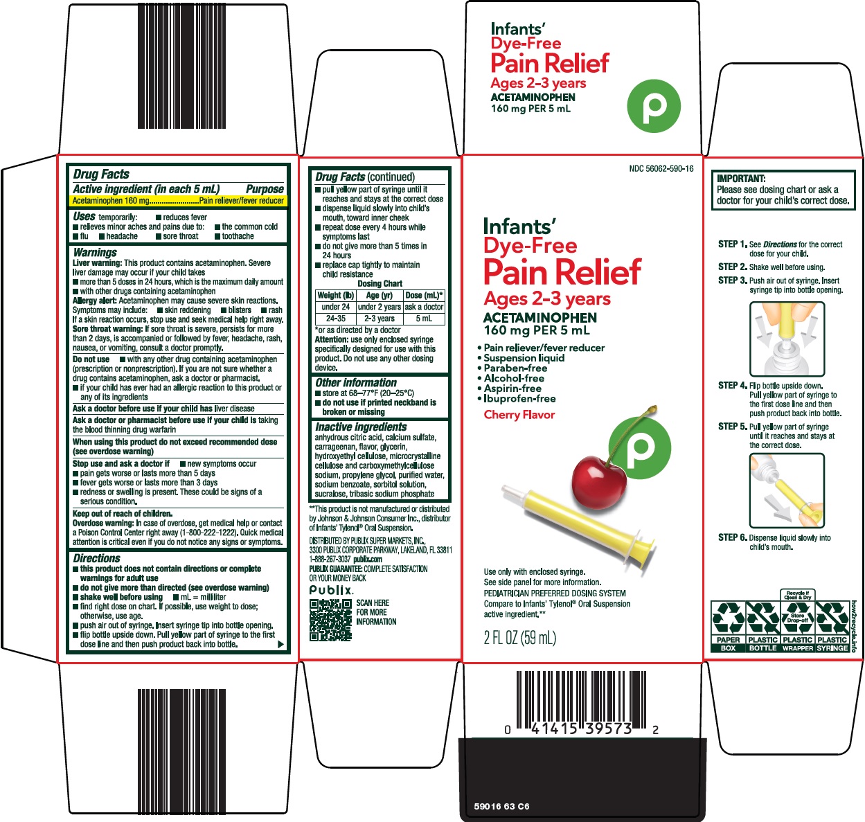 Pill image for Publix Super Markets, Inc. Pain Relief Drug Facts