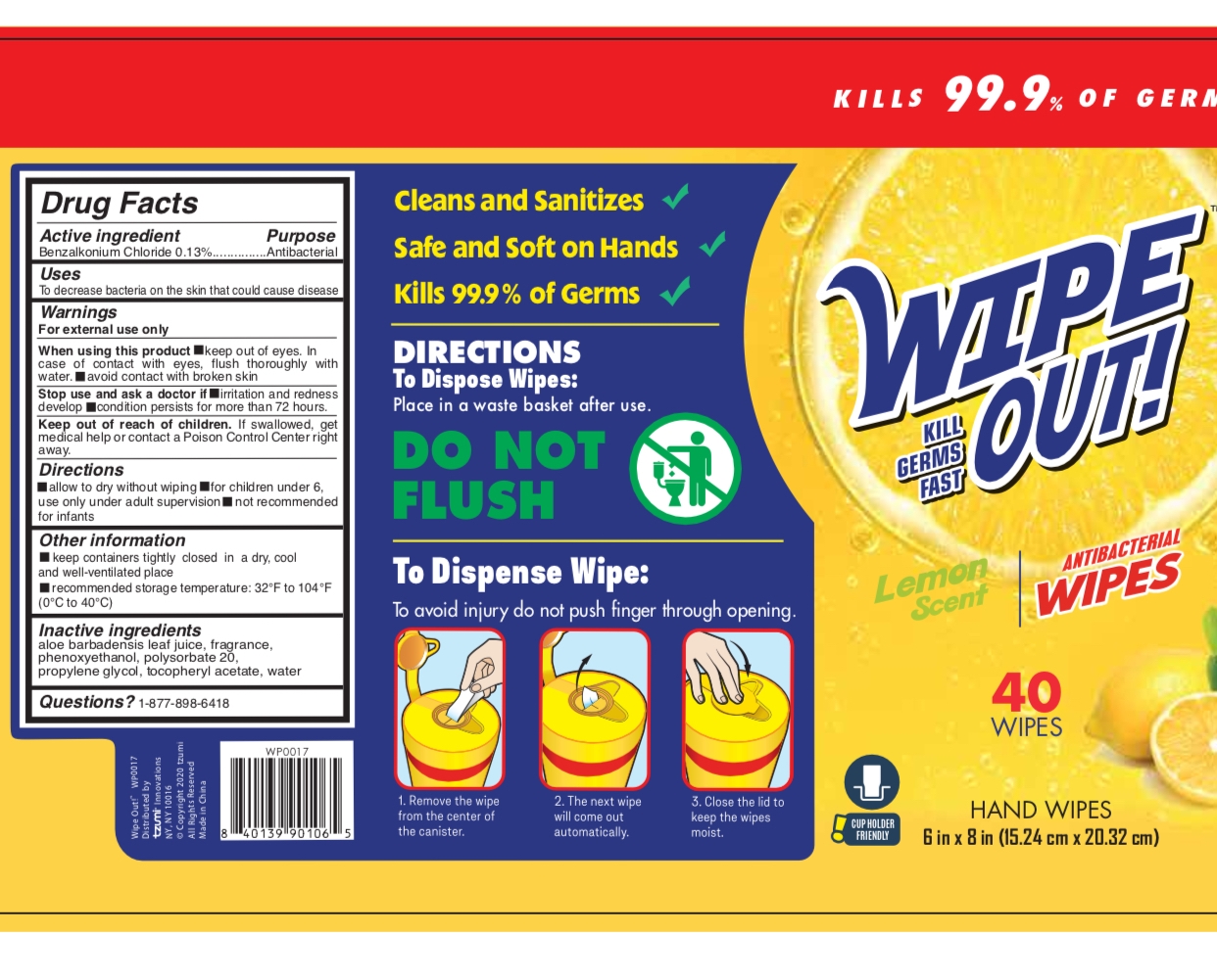 Pill image for 77878-019, Style: Wp0017, Lemon Scent