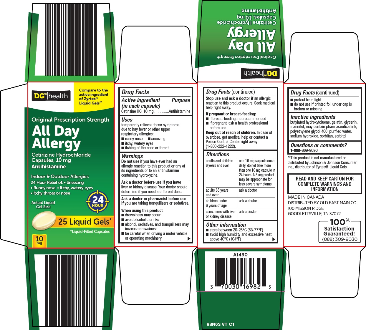 Pill image for Dolgencorp, Llc All Day Allergy Drug Facts