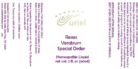 Pill image for Renes Veratrum Special Order