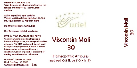 Pill image for visconsin mali 30