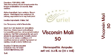 Pill image for visconsin mali 50