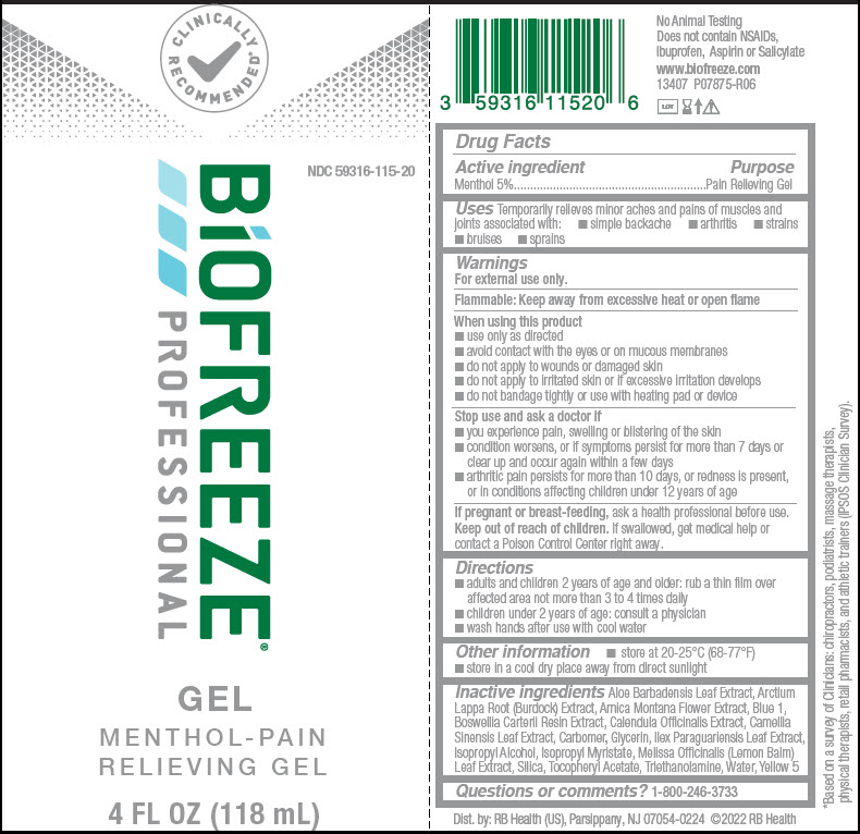 Pill image for Biofreeze Professional Gel