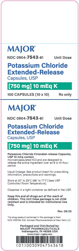 Pill image for These Highlights Do Not Include All The Information Needed To Use Potassium Chloride Extended-release Capsules safely And Effectively. See Full Prescribing Information For Potassium Chloride Extended-release Capsules.
