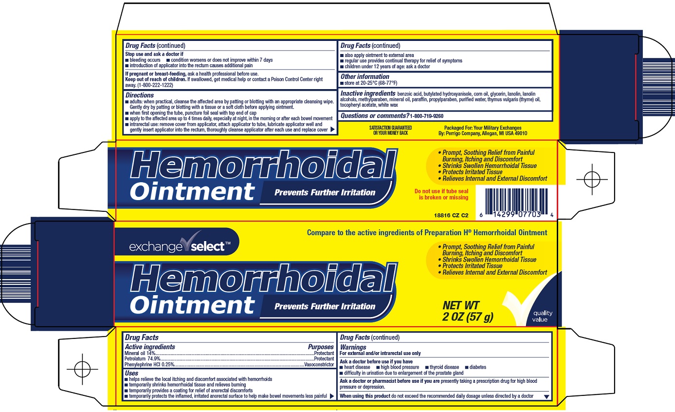 Pill image for Perrigo Company Hemorrhoidal Ointment Drug Facts