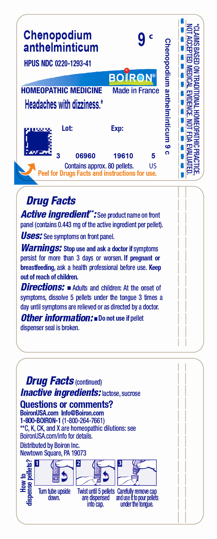 Pill image for chenopodium anthelminticum 9c
