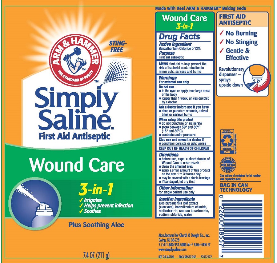 Pill image for Simply Saline 3 In 1 Wound Care