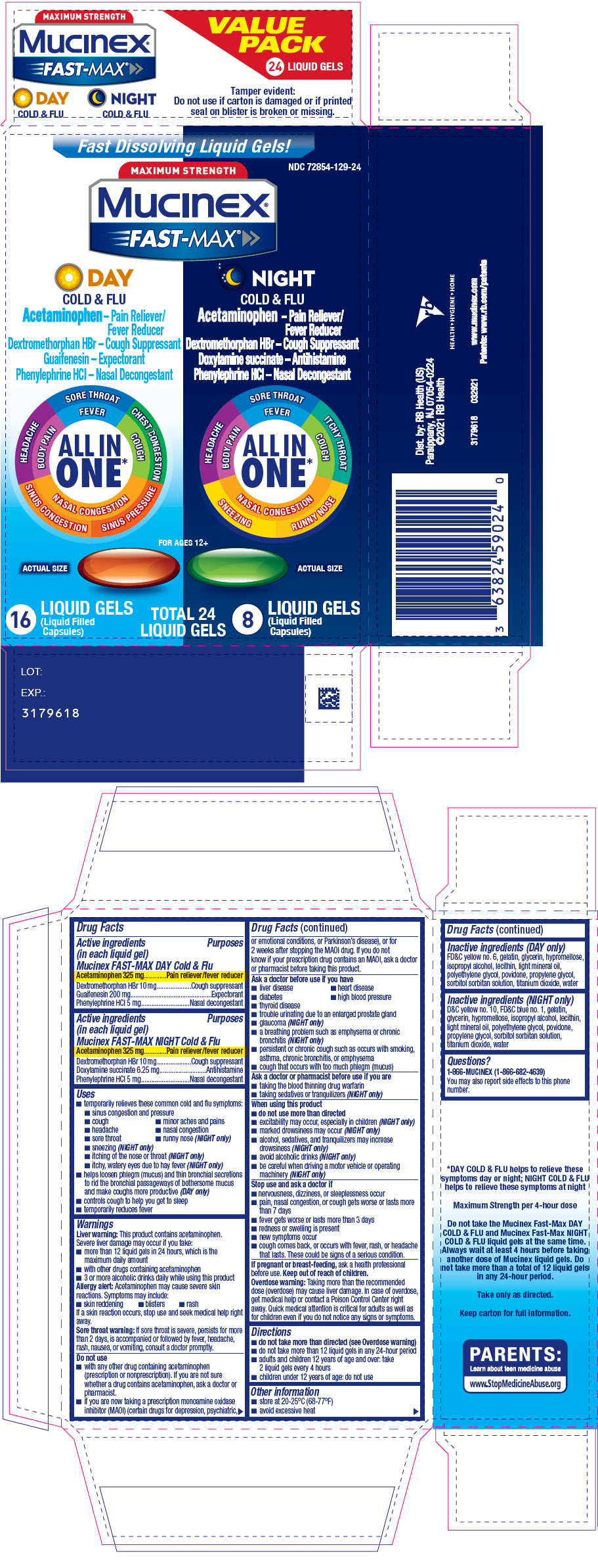 Pill image for Mucinex® Fast-max ®