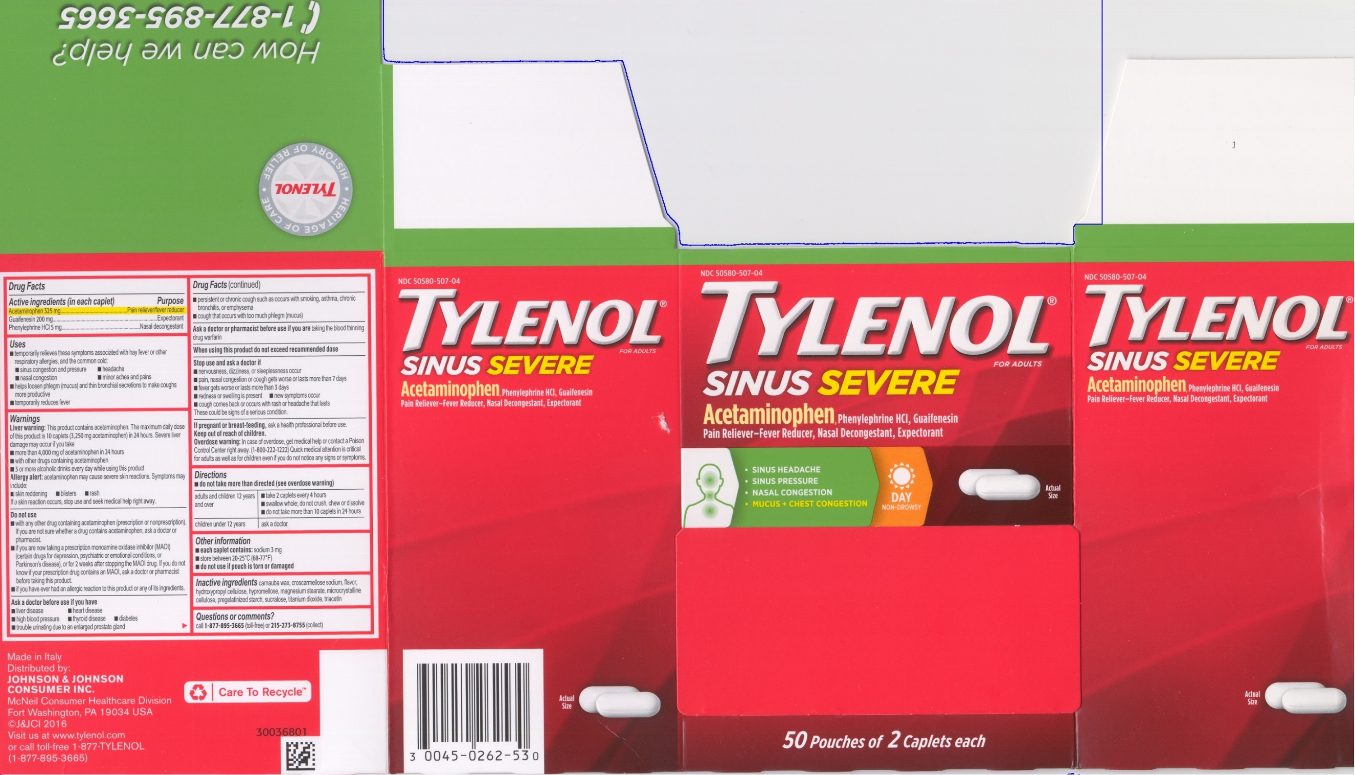 Pill image for Tylenol Sinus Severe