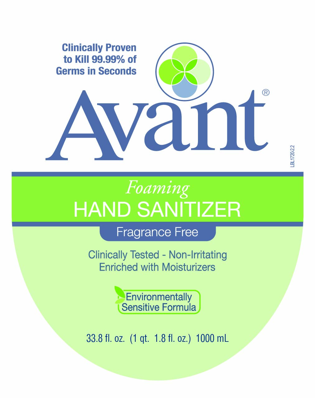 Pill image for B4 Brands: Avant Foaming Hand Sanitizer - Fragrance Free