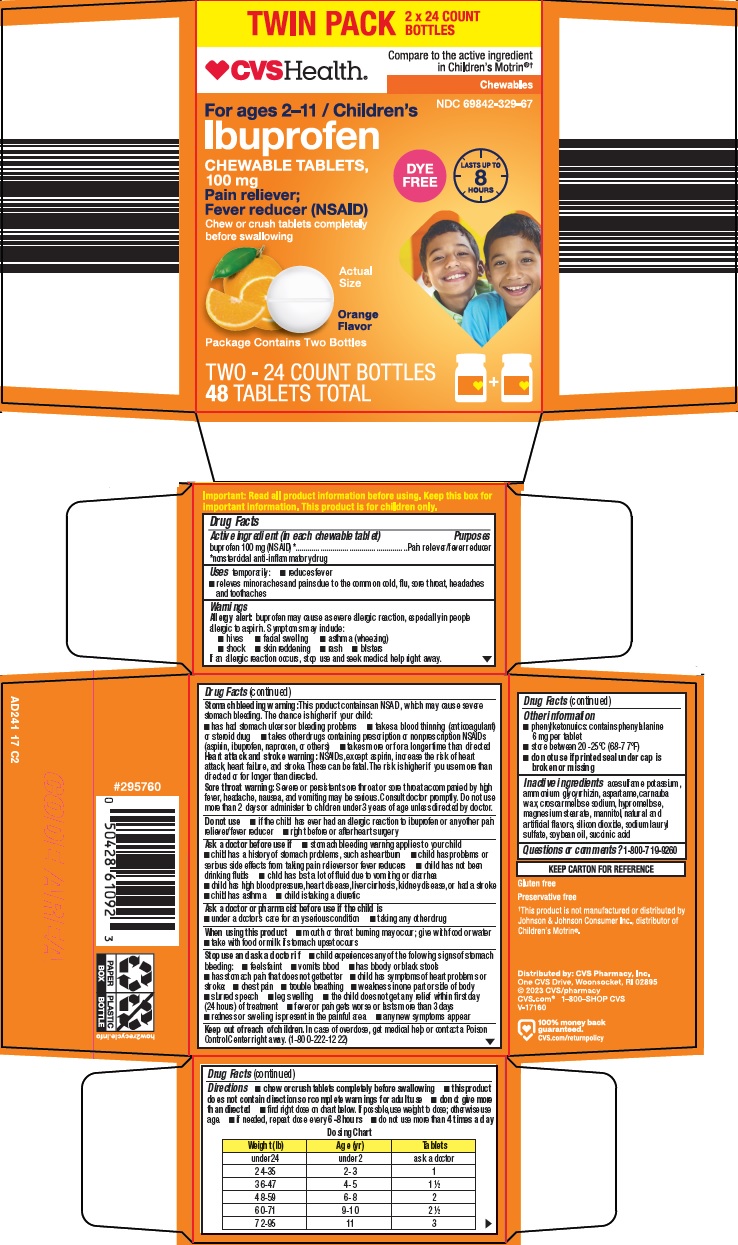Pill image for Cvs Pharmacy, Inc. Children’s Ibuprofen Drug Facts
