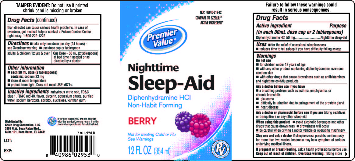 Pill image for Premier Value Nighttime Sleep-aid
