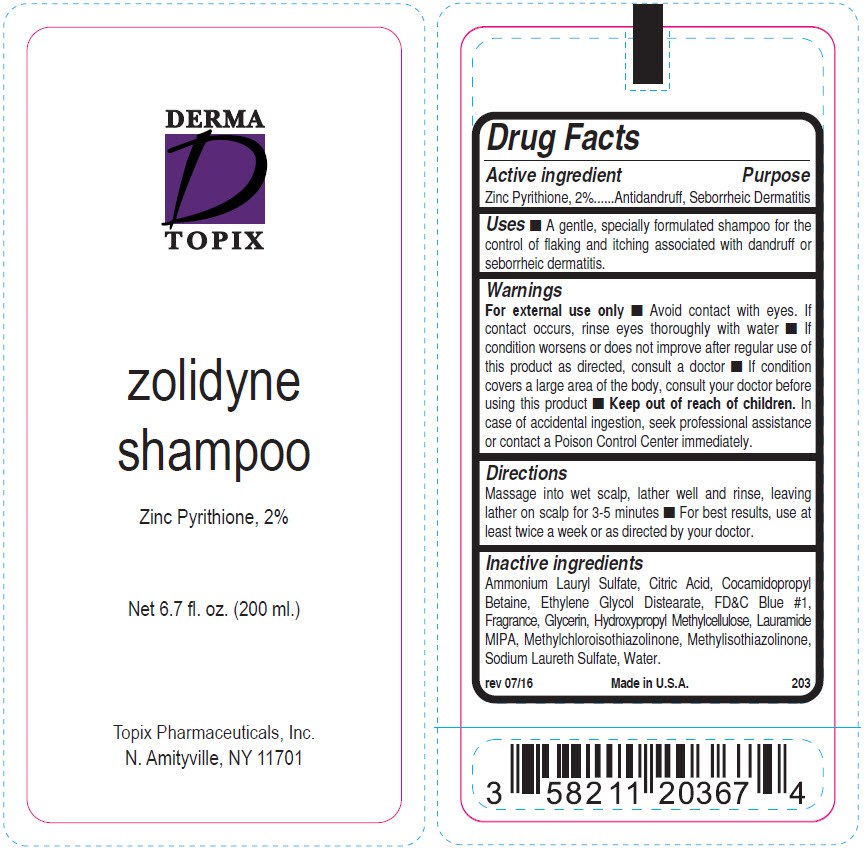 Pill image for Zolidyne Shampoo