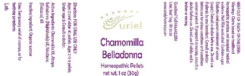 Pill image for Chamomilla Belladonna