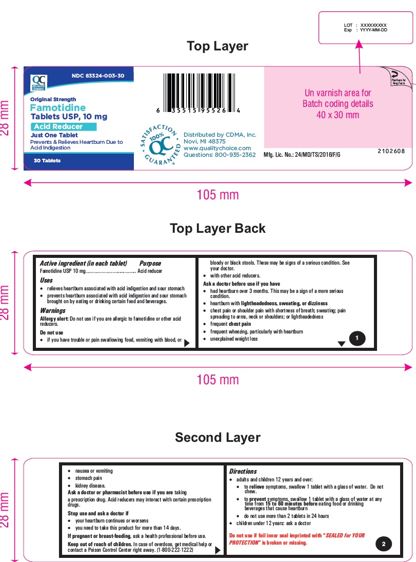 Pill image for Famotidine Tablets Usp, 10 Mg And 20 Mg