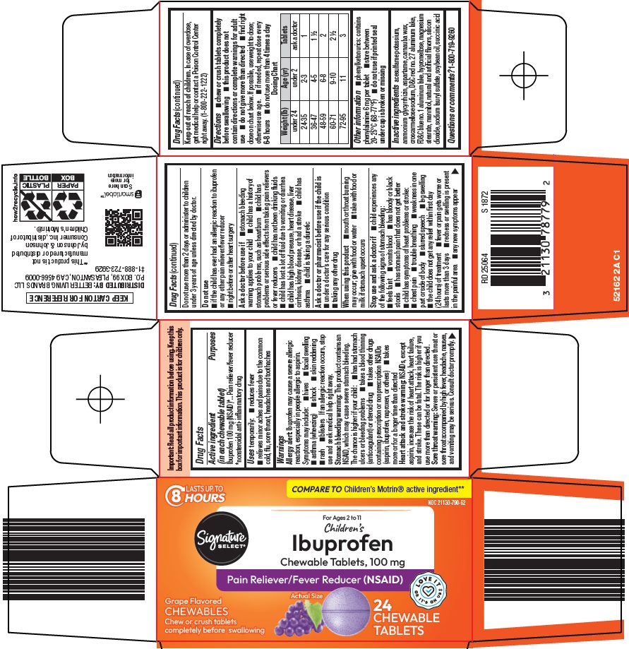 Pill image for Better Living Brands Llc Children’s Ibuprofen Drug Facts