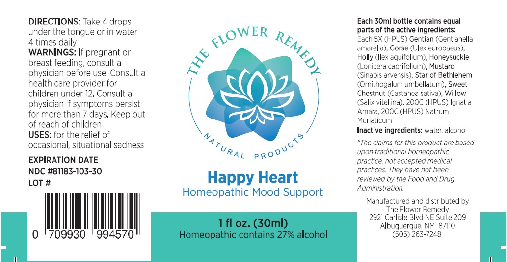 Pill image for The Flower Remedy Natural Products Happy Heart