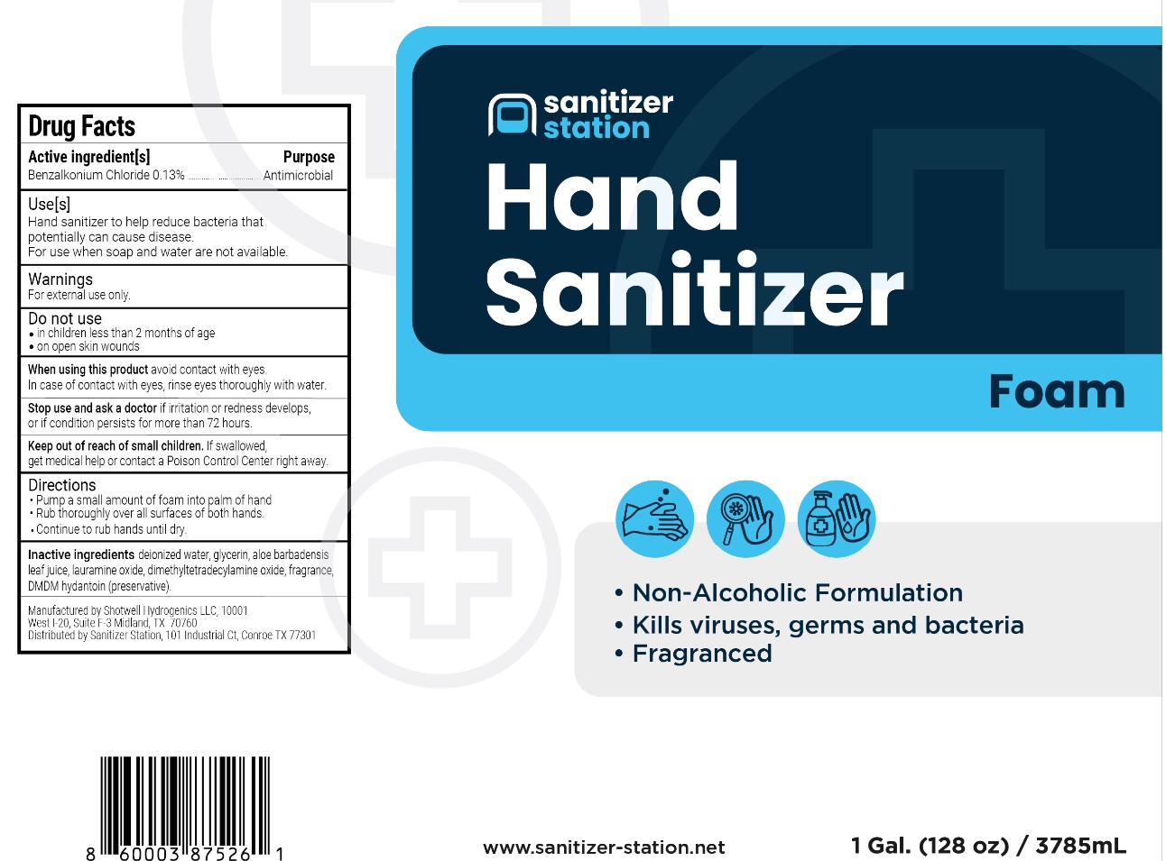 Pill image for Sanitizer Station Hand Sanitizer Foam
