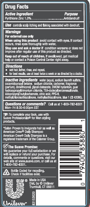 Pill image for Suave Professionals Men Anti Dandruff Shampoo Pdp And Drug Facts Box