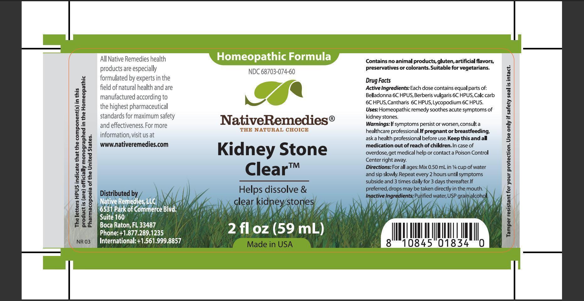Pill image for Kidney Stone Clear