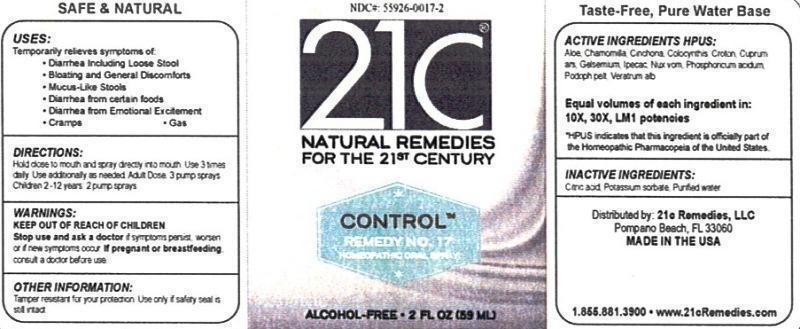 Pill image for Control Remedy No. 17