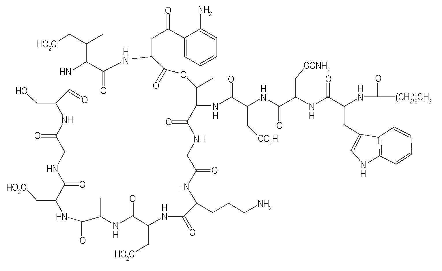 Pill image for These Highlights Do Not Include All The Information Needed To Use Daptomycin For Injection Safely And Effectively. See Full Prescribing Information For Daptomycin For Injection.