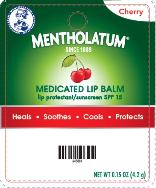Pill image for Drug Facts - Mentholatum Medicated Lip Balm Cherry