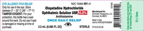 Pill image for Olopatadine Hydrochloride Ophthalmic Solution, Usp, 0.2%