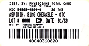 Pill image for Perrigo Aspirin Drug Facts