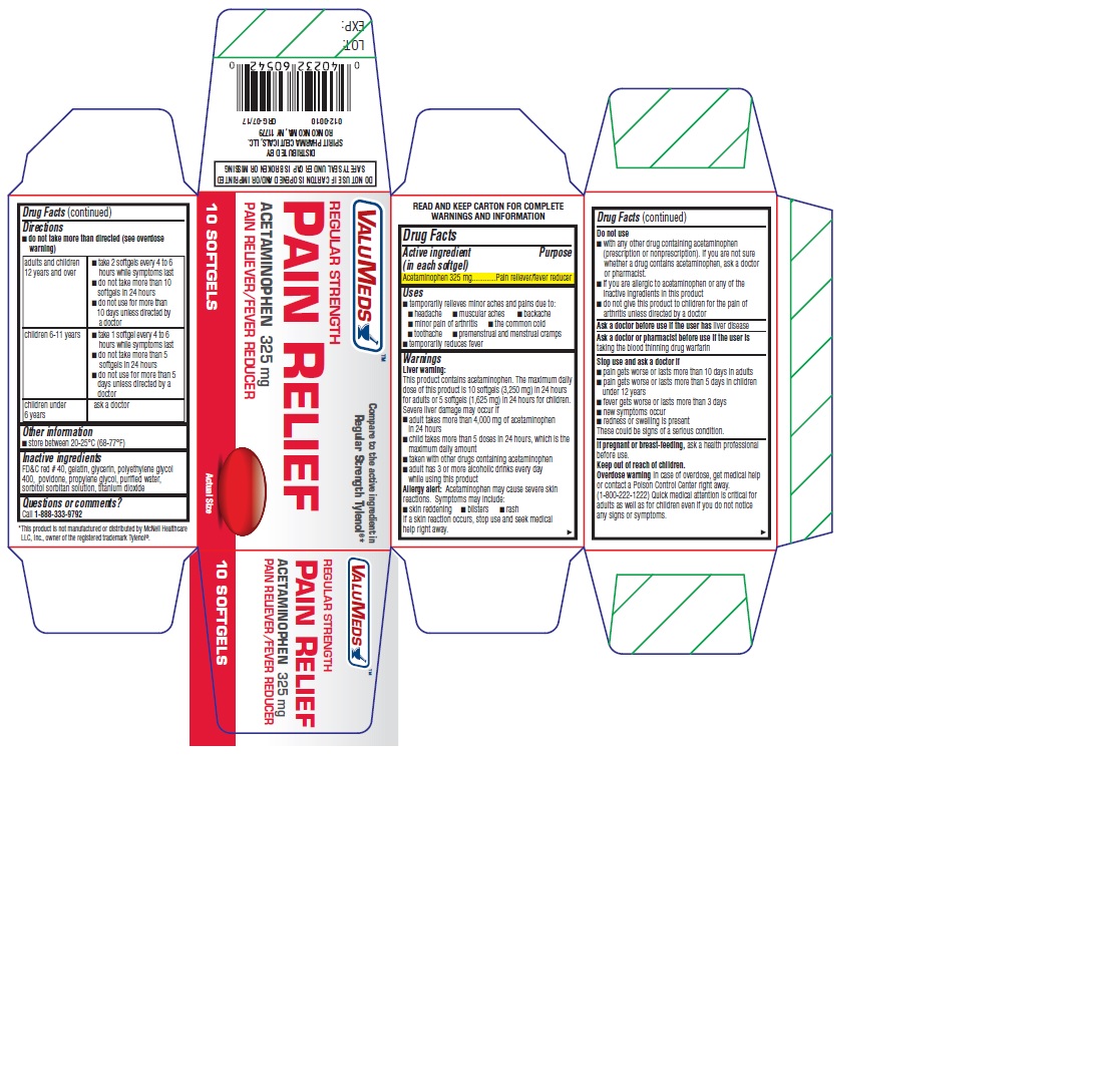 Pill image for Valumeds™ Regular Strength Pain Relief