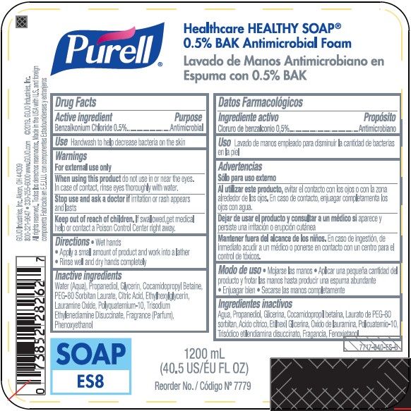 Pill image for Purell® Healthcare Healthy Soap® 0.5% Bak Antimicrobial Foam