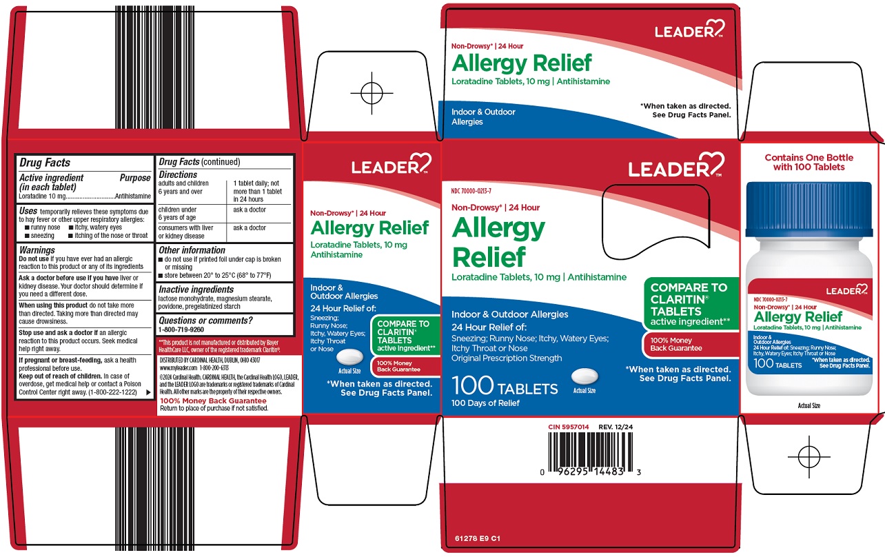 Pill image for cardinal health allergy relief drug facts